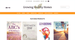 Desktop Screenshot of growinghealthyhomes.com